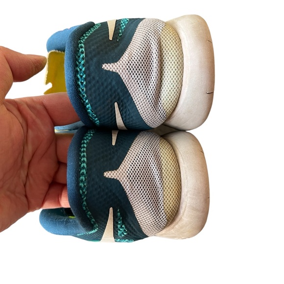 Nike Mens Free 5.0 642198-301 Blue Green Running Shoes Lace Up Low Top Size 10 - Picture 10 of 13